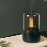 GlowMist Aromatherapy Lamp Diffuser: Candlelight Comfort Meets Wellness