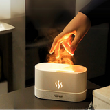 FlameGlow Ultrasonic Aroma Diffuser: The Warmth of Fire, the Calm of Aromatherapy